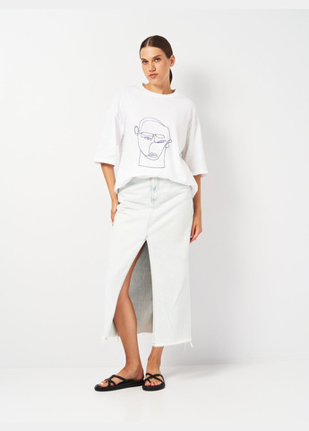 Футболка оверсайз Monki - (303469370)