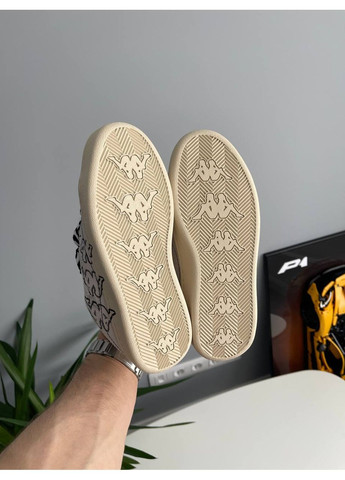 Бежеві Осінні кросівки чоловічі і жіночі kappa fatty beige | каппа фетті бежеві No Brand