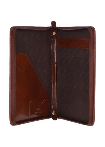 Світло-коричнева шкіряна папка під документи A4 ZIP Chestnut Ashwood (303831224)