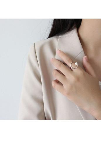 🤍 Срібна каблучка з натуральною перлиною — втілення ніжності та елегантності Family Jewelry House (351897792)