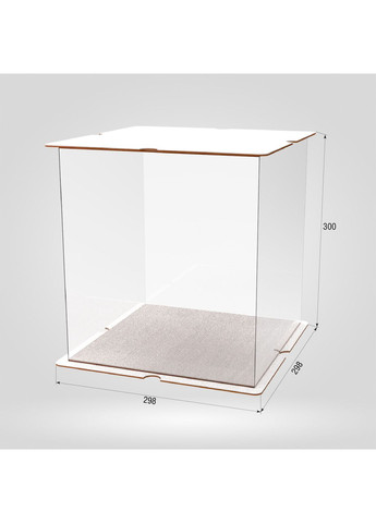 Коробка для тортов, цветов и подарков 270х270х300 Ekostar (368306980)