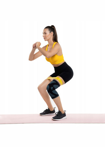 Фіксатор (бандаж) для коліна зі стабілізацією колінної чашечки 1 шт Size S (P-5907739317926) 4FIZJO (311505567)