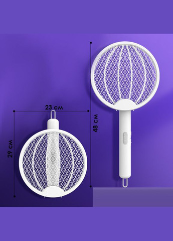 Электрический уничтожитель LS-007 White для мух комаров 3 в 1 10шт Lesko (349729803)