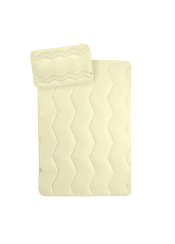 Детский набор в кроватку Comfort ТM одеяло 100х135 см и подушка 40х60 см, антиаллергенные, зигзаг/молоко (8-29611*004) PAPAELLA (313594479)