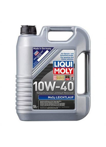 Масло моторное MoS2 Leichtlauf 10W-40 (Канистра 5л). (1931/2184) Liqui Moly (366299058)