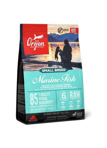 Сухой корм для собак (0064992722531) Orijen Small Breed Marine Fish 4.5 кг (369883118)