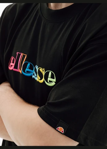Чорна футболка monda tee Ellesse