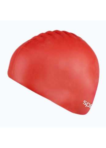 Дитяча шапочка для плавання FLAT SILCONE CAP TEAM JU Червоний Speedo (367593793)