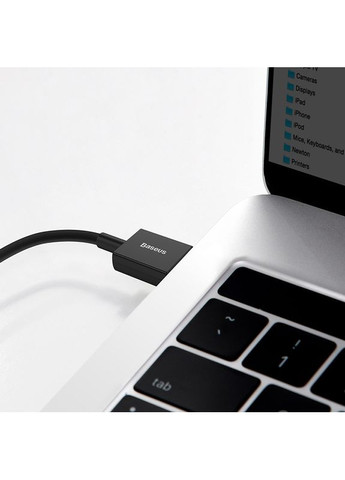Кабель Superior Series Fast Charging Type-C 66W 1 m Black (31917black) Baseus (307718064)