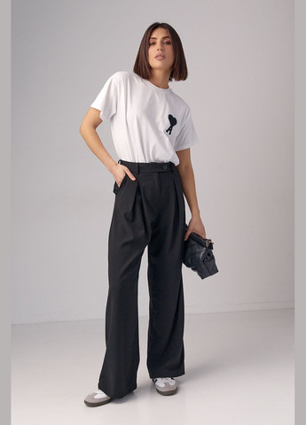 Женские классические брюки со складками Lurex (290663650)