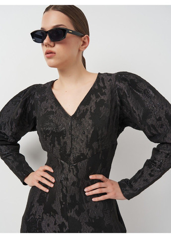 Темно-сіра кежуал сукня H&M однотонна