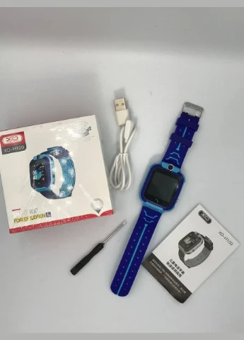 Дитячий розумний годинник H100 / Smart Watch /Дитячий розумний годи0ник / Бірюзовий XO (329881192)