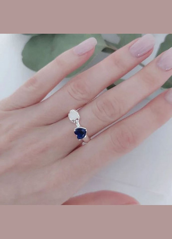 Каблучка жіноча з камінцем у формі серця MM0045 DeKolie (316132238)