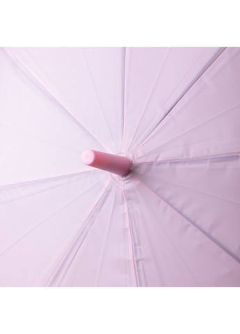 Розовый классический детский зонт-трость полуавтомат из полиэстера прочный надежный 8 спиц диаметр 94 см hp-23-11p Yiwu (369142867)