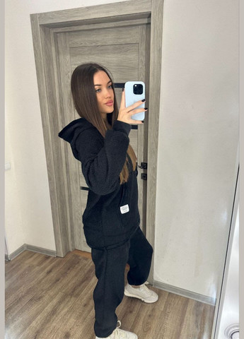 Женский спортивный костюм черного цвета New Trend (311199763)