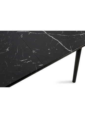 Стіл-трансформер кухонний розкладний SOLO Чорний/Мармур чорний 857490-02 857490 Comfort Line (355468006)