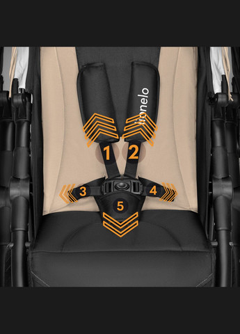 Прогулочная коляска Natt Beige Sand () Lionelo LO-NATT BEIGE SAND (338532715)