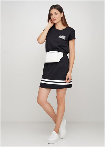 Сумка через плечо из экокожи бананка женская Tirso MSH Белый Sambag (302008470)