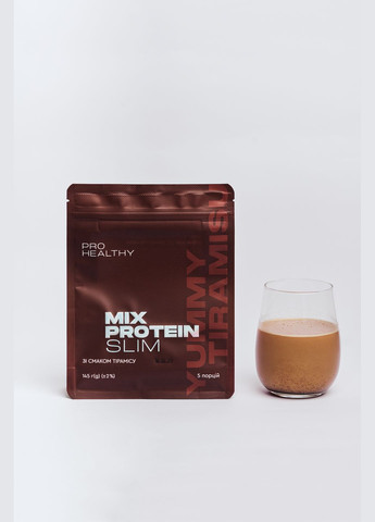 Низкокалорийный питательный коктейль со вкусом тирамиса для интенсивного снижения веса Mix Protein slim от CHOICE (339869836)