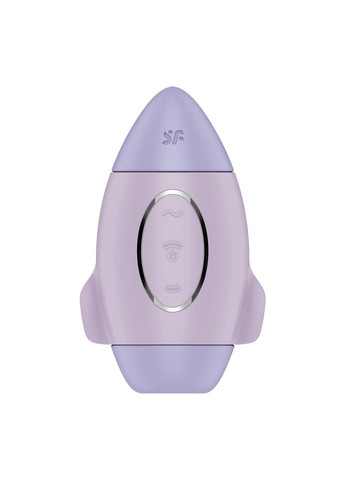 Вакуумний стимулятор з вібрацією Satisfyer Mission Control Violet, 2 незалежні мотори No Brand (366878069)