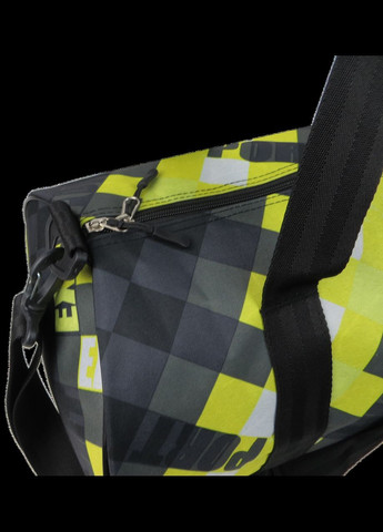 Сумка спортивна для тренувань 28L Украина Салатова з чорним Wallaby (330104148)