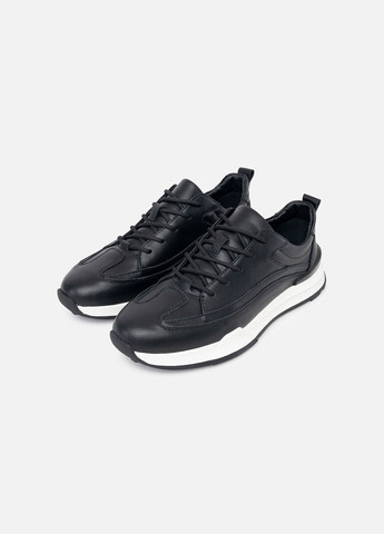 Черные демисезонные мужские кроссовки цвет черный цб-00232830 Yuki