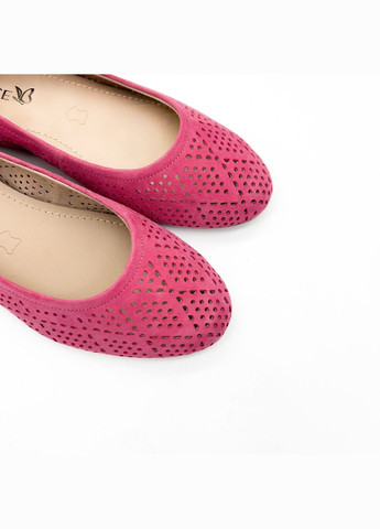 Женские балетки (р) замша 0-1-1-9-22101-44-594 Caprice | розовые (328835791)