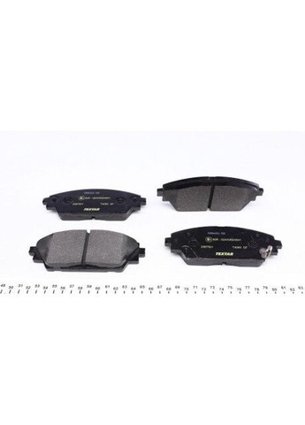 Колодки тормозные (передние) Mazda 3 13-/CX-3 15 2587501 RU63 Textar (339636821)