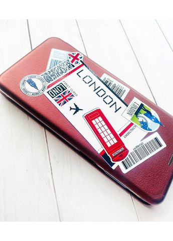 Чехол-книжка с рисунком на Xiaomi Redmi Note 13 Pro 5G Путешествия. Лондон (принт 326) Creative (355389042)