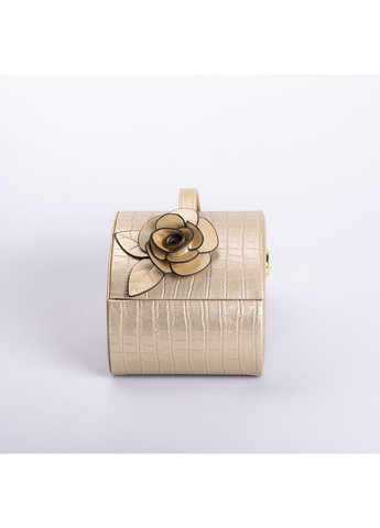 Скринька для прикрас з еко-шкіри, 3 яруси із замком, 24×17×18 см органайзер для ювелірних виробів Yiwu (360454768)