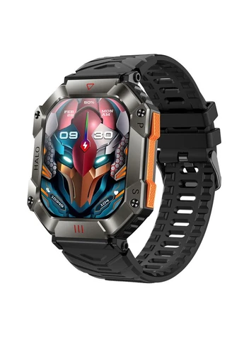 Розумний смарт годинник Smart Racer K+ Black: Технологічна броня та навігація майбутнього UWatch (382646436)