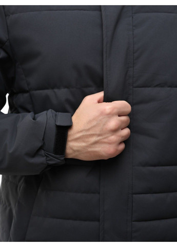 Сіра зимня куртка зимова чоловіча No Brand