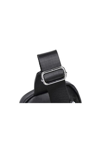 Мужской черный кожаный слинг на плечо RoyalBag a25f-1922a (282844623)