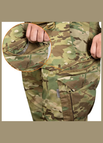 Комбинированные демисезонные брюки Camotec