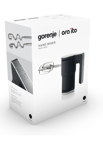 Ручний міксер M 400 ORAB (HM1041-GS) (6485806) Gorenje (314776877)