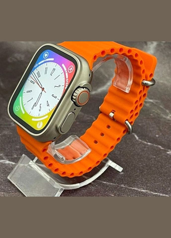 Смартчасы Smart Watch WK8 ULTRA оранжевый ремешок No Brand (279825751)