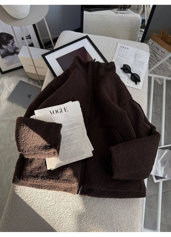 Шубка трендова хутро баранчик,підклад стьобаний 100 синтепон,оверсайз Україна (366962334)