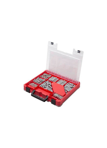 Набор сверл и бит 300 шт. для работы с деревом, металлом, бетоном, универсальная сталь C45 Intertool (363045095)