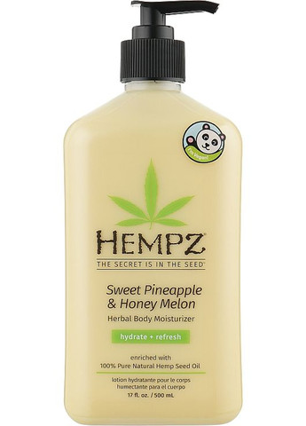 Молочко для тіла Sweet Pineapple & Honey Melon Moisturizer 500ml (254601-148094) Hempz (368636343)