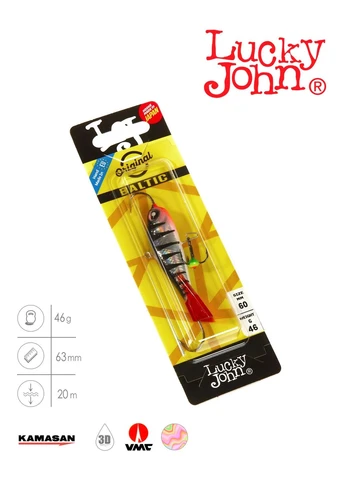 Балансир Lucky John BALTIC 60мм 42г 12HRT морозостойкий пластик No Brand (402448955)