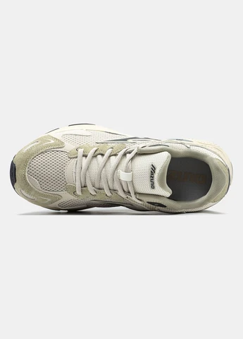 Бежевые демисезонные кроссовки мужские mizuno racer s beige | мизуно рейсер бежевые No Brand