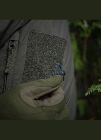 Нашивка Ace of Spades 3D PVC Black/Olive M-TAC (315047143)