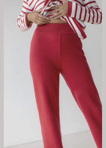 Брюки прямого кроя из хлопковой пряжи (2082) Triko Bakh (334710708)