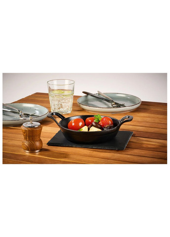 Чугунная порционная сковорода 16х16х3,5 см черный Grill Master (320950677)