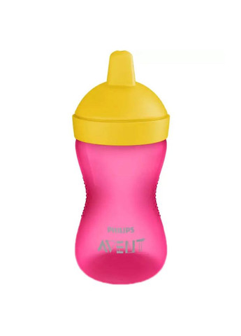 Чашка-непроливайка с жестким носиком, 18+ мес, розовый, 300 мл () Philips Avent SCF804/04 (331790744)