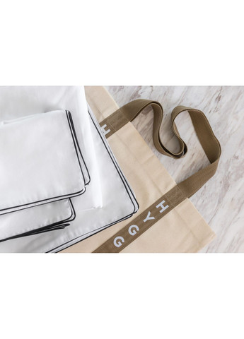 Комплект евро постельного белья с кантом HYGG (368830817)