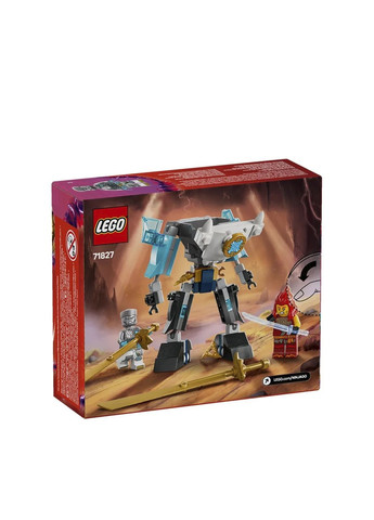 Конструктор Ninjago - Бойовий костюм-робот Зейна (71827) колір різнокольоровий ЦБ-00269225 Lego (317846830)