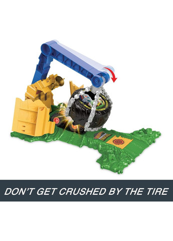 Ігровий набір Хот Вілс Hot Wheels Monster Truck Arena Smashers Rhinomite's Chargin' Challenge Mattel (322854750)