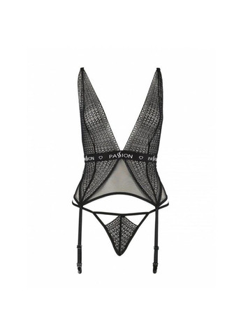 Полупрозрачный корсет Exclusive Mirajane Corset черный - CherryLove Passion (282966107)