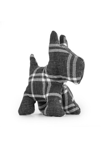 Іграшка для собак Текстильна іграшка, тер'єр, 88г. 20х19х9см Сіра Happet (353687731)